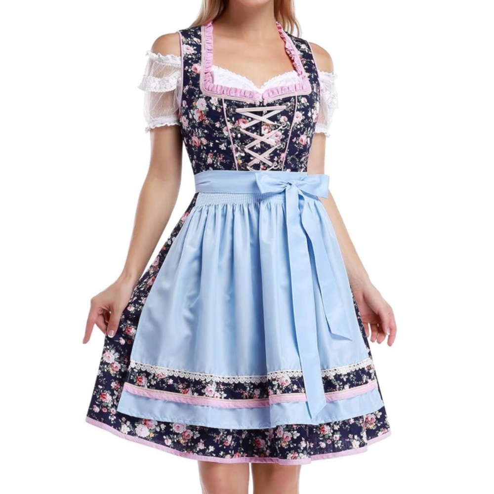 Dirndl! Beautiful floral pattern